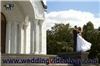 wedding videology - Milwaukee, Milwaukee — Newlywed couple kissing in front of the church ChicagoLand Wedding Video and Photo - Wedding Videology www.weddingvideology.com