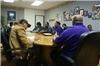New Direction Ministries Church, Yuma — Board room with conference table and conference room