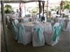 Covers By Nicole, LLC, Charleston — White w/ Aqua & Camel