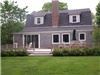 Waterfield Cottage, The John Peters Estate, Blue Hill — Waterfield Cottage back deck and yard
