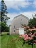 The John Peters Estate, Blue Hill — Completing the estate is a classic “Maine” barn with two conference rooms, bathroom, and prep area for caterers.