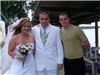 Pana Cabana, Tracy's Point Lodge, Lake Panasoffkee — Patrick and Cari Forbes along with best man - June 2009