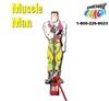 Awesome Bounce!, Los Angeles — Test you strength with this 6 foot muscle man. It is recommended for kids 5 years and older and it comes with a 4 pound hammer.

SIZE: 2'L x 2'W x 6'H (requires 4'L x 4'W x 8'H)

CAPACITY: 1 participant at a time. Can accommodate 100+ people per hour.