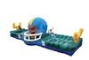 Broadway Party & Tent Rental, Minneapolis — INFLATABLE - BUNGEE RUN, FOOTBALL EQUALIZER