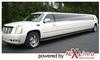 AEX Limo, Chicago — Cadillac Escalade Limousine up to 18 passangers - This Cadillac Limo is One of a Kind Custom built Limousine has, Multiple Mini Bars with Crystal Glassware, 32 inch Flat screen Plasma TV, 2 Additional flat screen TV's, DVD with surround sound, CD, leather seating, Custom Wheels, and MUCH MUCH MORE.

The Escalade Limo is a must have limousine for many partygoers and this example of a White Excalade Limousine will no disappoint.