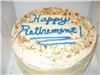 Porch Swing Desserts, Houston — Italian Cream Cake 8" Three layers about 5" tall.