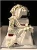 cakes by design edible art, North Andover — Calla lily wedding cake