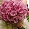 Enchanted Florist - Everett, Everett — I love the Cool Water lavender roses in this hand tied bouquet.  They open perfectly and they have heavenly fragrance.