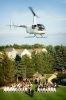 Gazebo, Midlane Golf Resort & Suites, Wadsworth — Custom Wedding site with Helicopter entrance