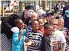 The Magical World Of Jack Julius - Entertainer - Annapolis, Annapolis — Posing with some kids durring the Maritime Haritage Festival in Annapolis, MD.