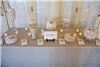 Candy Buffet Creators, Miami — Candy Buffet for a wedding.  Colors -- white