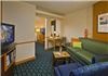 Fairfield Inn & Suites Indianapolis Avon, Avon — Our King Suites feature a separate living area complete with two cable TVs, I-Pod docking station, sofa sleeper, microwave and mini-fridge.