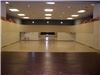 Holly Auditorium, Holly Community Center, Union City — A rear view of the Auditorium taken from the stage displays a full mirrored back wall.