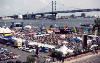 Festival Pier, Penn's Landing, Philadelphia — Festival Pier at Penn’s Landing features dramatic views of the Delaware River and the Benjamin Franklin Bridge as well as site amenities such as a 150’x80’ climate-controlled pavilion, 9’x9’ video wall, public restrooms, and large parking areas conveniently located adjacent to the event space. Festival Pier also has a private backstage area with dressing rooms, a small on-site office area, and a private 
parking area, etc.