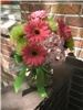 Flowers Forever Design, Englewood — Country garden centerpiece in a flip-lid mason jar.