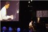 John Arden Music., New York — Playing a 1000 person charity at The world famous Roseland Ballroom- That's me on the big screen.  What Fun!