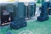 Basement Audio Productions, South Amboy — some of are equipment designs. 9,400 watts showing here, 7,000 watts on Subs and 2,400 watts on mains.