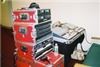 Basement Audio Productions, South Amboy — 32 channel Allen & Heath Console with rack equipment.