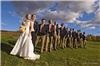 Curran Photography - Manchester Center, Manchester Center — Kathryn & Ted with the grooms men.