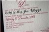 Tiffany & Ink, Seattle — Hand calligraphed with each guests name. This omits the need for an inner envelope.