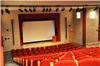 Auditorium, Scholastic Inc - Auditorium & Greenhouse with Rooftop Terrace, New York — Auditorium with movie screen down