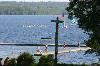 Entire Facility, Kingsley Pines, Raymond — View of our docks and swimmig area