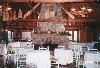 Entire Facility, Kingsley Pines, Raymond — Inside of our lodge set up for cocktail hour and a wedding reception.