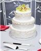 Annie's Orchids, Red Bank — Simple and beautiful orchids atop a cake.