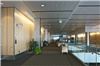 The Conference Center At Seattle-Tacoma International Airport, Seattle — The open hallways allow for natural light and a view of the outside through the large atrium windows.