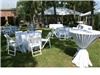 EMS Party Rentals LLC, Bastrop — Outoor Wedding in Smithville, Texas.  Tables, chairs linens and tents.