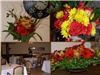 EMS Party Rentals LLC, Bastrop — Nursing Home Thanksgiving Party, 2009, Bastrop, Texas.  Linens and Flowers.