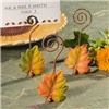 Lovely Wedding Store, Fremont — Fall Leave Place card Holder