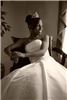 Ayla Photography and Design, Mississauga — Formal portrait Bride sitting near window