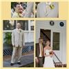 Ayla Photography and Design, Mississauga — Wedding storybook - The groom, mother of the groom, and father of bride underneath the presidential seal