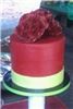 Always & Forever Custom Cakes, Bellingham — Red gumpaste roses, red buttercream.