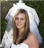 Veils By Jules, Phoenix — Veil with tulle and feathers and pearls