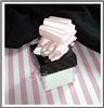 Jaclyn Peters Designs, Boca Raton — Bella Bling In Elegant Ruffle. 
Availble In Your Choice Of Colors