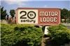 20th Century Motor Lodge, Glendora — 20th Century motor Lodge Front Sign on Famous Route 66
