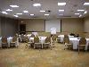 Comfort Suites Hotel & Convention Center, Rapid City — Meeting in half-rounds set-up with screen in West Ballroom