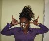 Laughs R Us, Roslindale — Urban College of Boston student first class photo.