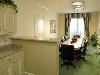 Hilton Garden Inn Fort Myers, Fort Myers — Boardroom 
 
Our Boardroom is a comfortable 12' by 25' meeting room with seating for 8 around a large conference table.