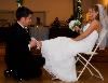 DJ Connection, Richmond — Stearns wedding...still having fun despite the snowstorm.