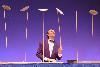 NW Corporate Comedy, Los Angeles — Henrik Bothe's physical comedy show spans from classic plate spinning routine to Hi-Tech glow in the dark optical illusion "Neonman"