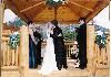 Wedding Area, A Bear & Bison Canadian Country Inn, Canmore — Garden Gazebo