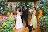 Wedding Area, A Bear & Bison Canadian Country Inn, Canmore — Flowers in the Garden June through September