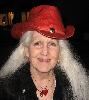 Reverend Irene Windhorse - Hot Springs, Hot Springs — A Valentine's Day wedding required my red cowperson hat and red skirt!