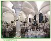 Romanesque Room, Castle Catering - The Romanesque Room, Pasadena — Basic Wedding Set Up.