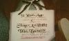 Diamond & Nirei, Baltimore — shopping bag shaped invitation