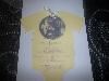 Diamond & Nirei, Baltimore — onsie shaped babyshower invitation