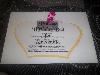 Diamond & Nirei, Baltimore — crown shaped invitation